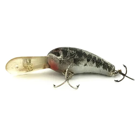 Cotton Cordell Big O Crankbait, Black/Silver/Gold, 10g, Drijvend, #6944