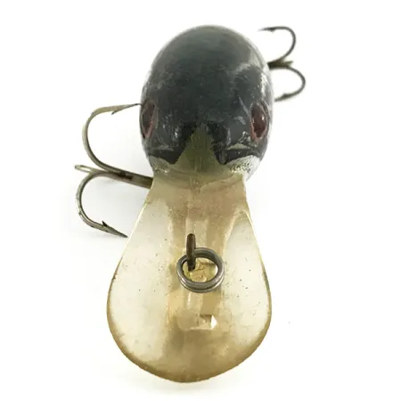 Cotton Cordell Big O Crankbait, Black/Silver/Gold, 10g, Drijvend, #6944