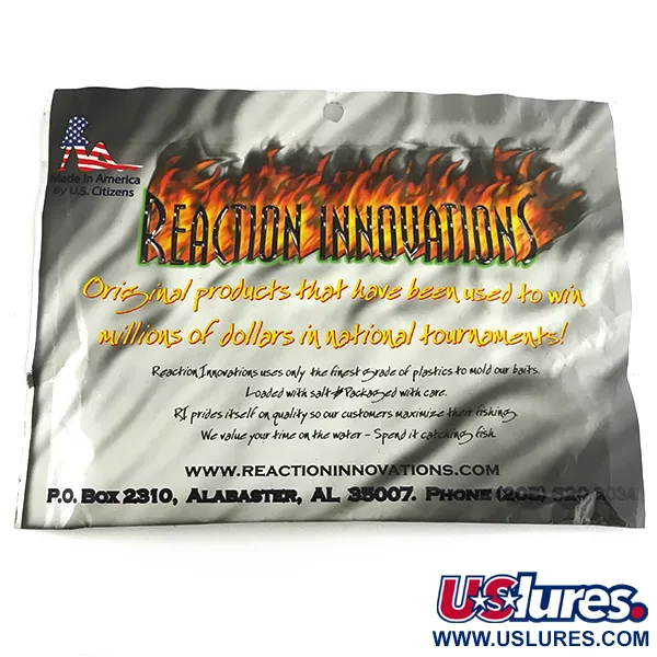 Reaction Innovations Pocket Rocket softbait, Morning Dawn, 11.4cm, #6950