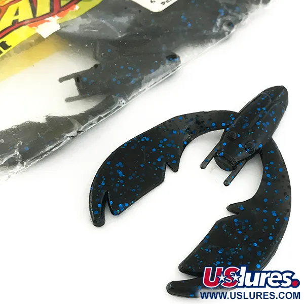 NetBait Chunk Sr Softbait, Black Blue, 7,5cm, Jig Trailer, #6956