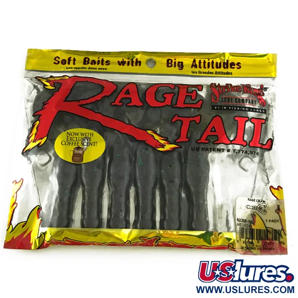 STRIKE KING Rage Tail soft bait 6 st.