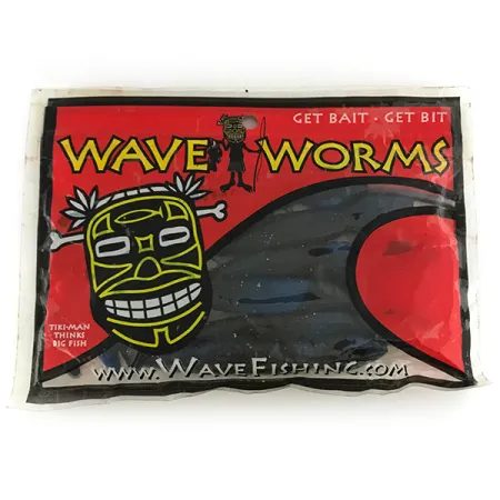Wave Worms softbaits 6 stuks