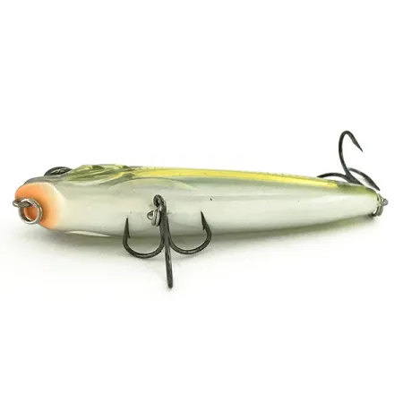 Gary Yamamoto Tate' Pencil Walker, Teal/Geel, 10g, Topwater, #6960