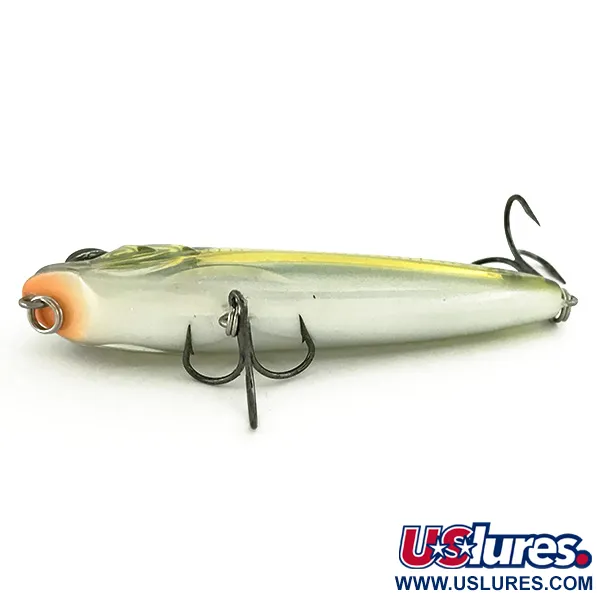 Gary Yamamoto Tate' Pencil Walker, Teal/Geel, 10g, Topwater, #6960