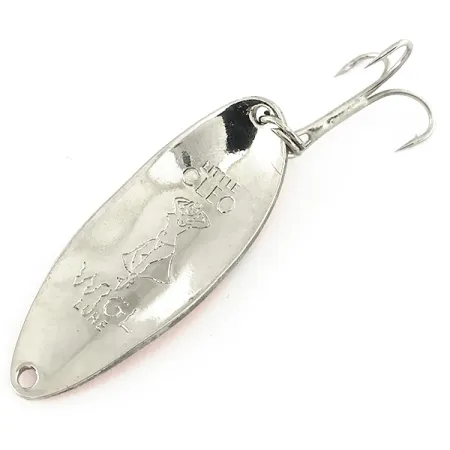 Seneca Little Cleo (Hula Girl) Lepel, Rood / Nikkel, 14g, #6975