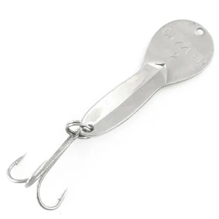 Acme Dazzler #2 Lepel, Nikkel / Groen, 7g, Vintage, #6981