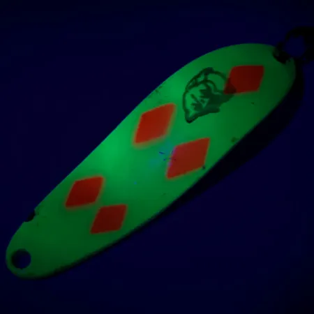 Dardevle Cop-E-Cat 7300 UV Lepel, Fluo Geel/Nikkel, 10g, UV-Glow, #6988