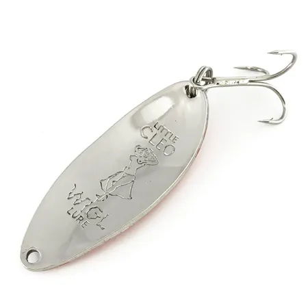 Acme Little Cleo (Hula Girl) Lepel, Nikkel / Oranje, 14g, Hula-stempel, #6994