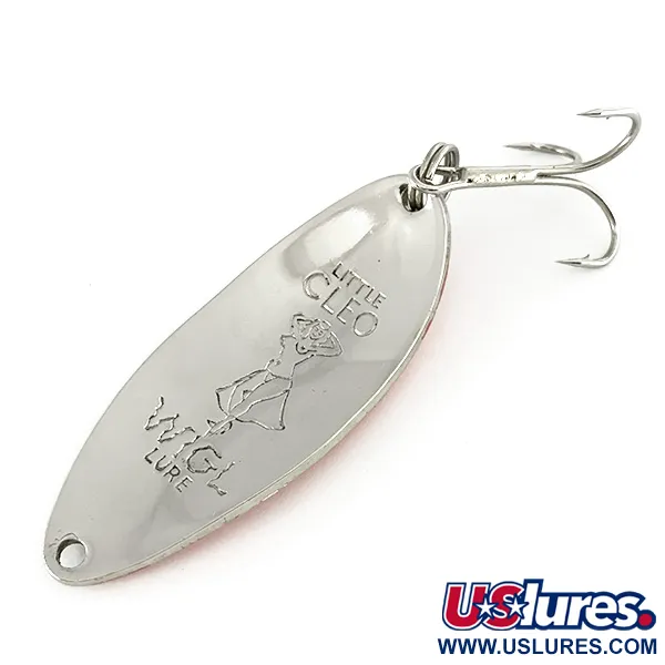 Acme Little Cleo (Hula Girl) Lepel, Nikkel / Oranje, 14g, Hula-stempel, #6994