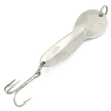 Luhr Jensen Loco 3 Lepel, Nikkel, 17g, vernikkeld, #7000