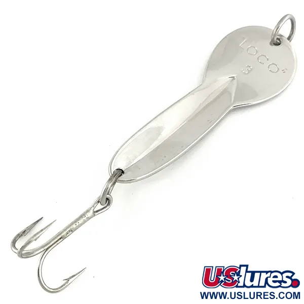 Luhr Jensen Loco 3 Lepel, Nikkel, 17g, vernikkeld, #7000