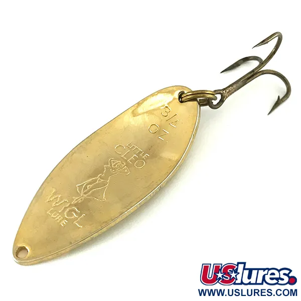 Seneca Little Cleo (Hula Girl) Lepel, Goud, 21g, Vintage, #7001