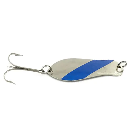 K-B Bait K-B Spoon 2 Lepel, Nikkel / Blauw, 14g, USA-Stempel, #7026