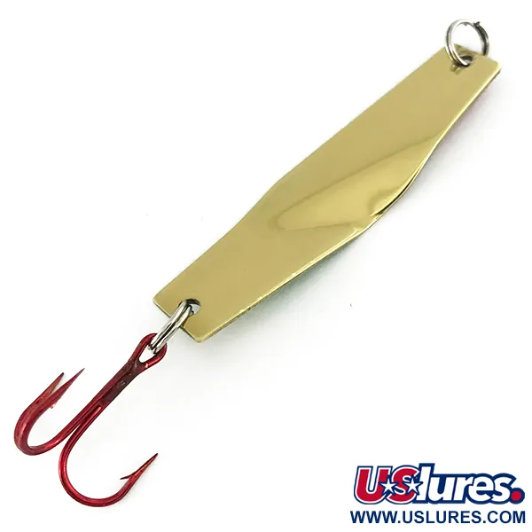 Z-RAY Lures Z-Ray Model 125 Lepel, Goud/Rood/Groen, 11g, #7031