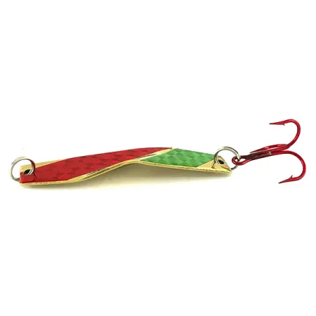 Z-RAY Lures Z-Ray Model 125 Lepel, Goud/Rood/Groen, 11g, #7031