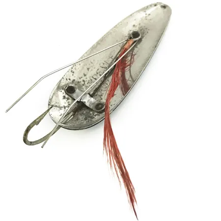 Eppinger Weedless Dardevle Lepel, Zwart/Wit/Nikkel, 28g, #7068