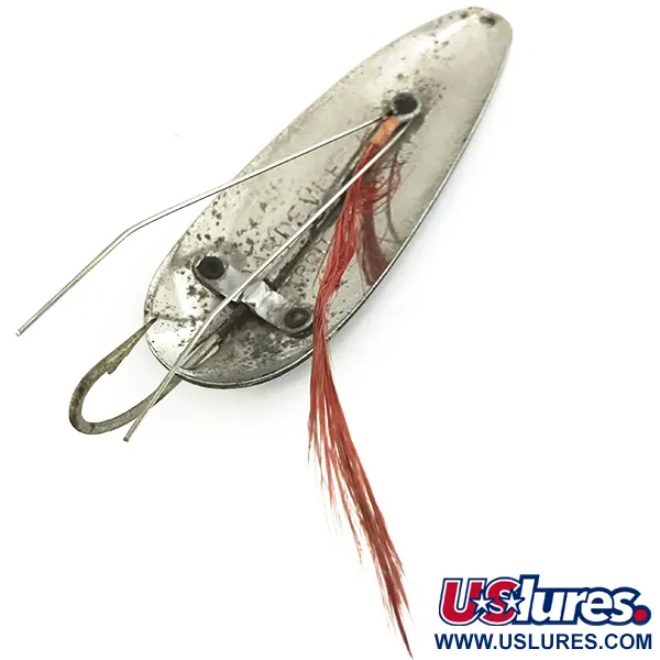 Eppinger Weedless Dardevle Lepel, Zwart/Wit/Nikkel, 28g, #7068