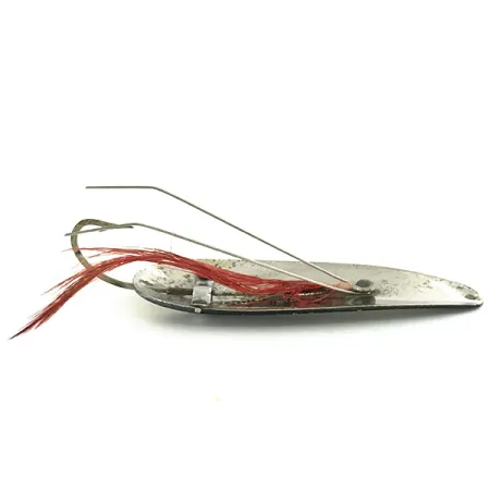 Eppinger Weedless Dardevle Lepel, Zwart/Wit/Nikkel, 28g, #7068