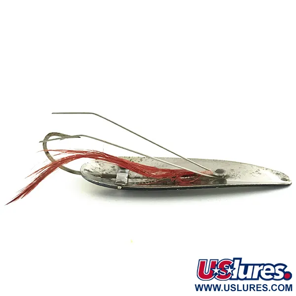 Eppinger Weedless Dardevle Lepel, Zwart/Wit/Nikkel, 28g, #7068