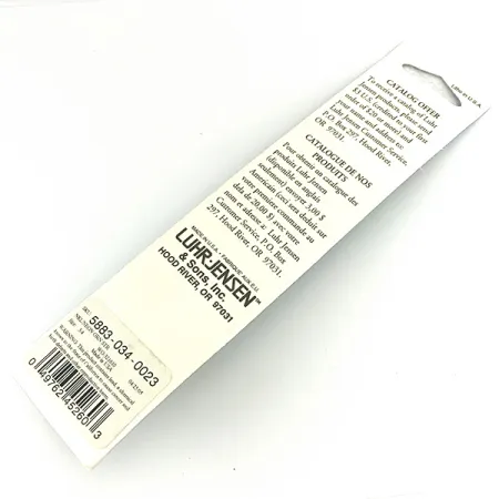 Luhr Jensen Deep Stinger Lepel, Zilver / Groen, 21g, UV, #7085