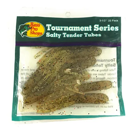 Bass Pro Shops Salty Tender Flipping Tubes softbait 7 stuks