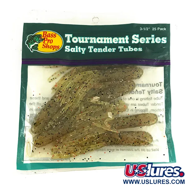Bass Pro Shops Salty Tender Flipping Tubes softbait 7 stuks