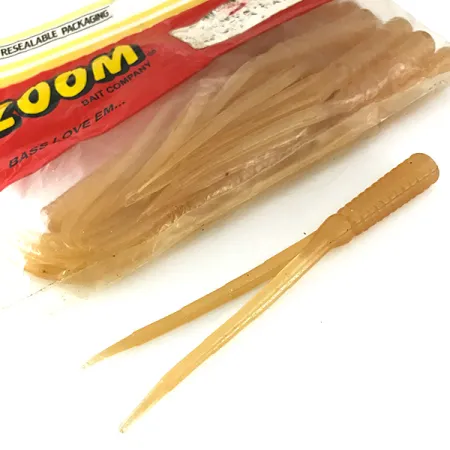 Zoom Split Tail Trailer softbait, Parelmoerwit, 10cm, #7092