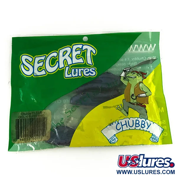 Secret Lures Chubby Frog Softbait, Super Shad, 10cm, #7095
