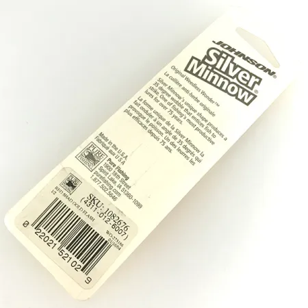 Johnson Silver Minnow Lepel Wierloos, Red Shad Gold Flash, 14g, #1082676