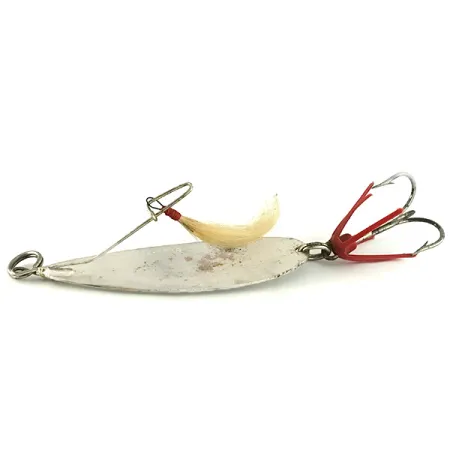 Johnson Silver Minnow Lepel, Zilver, 31g, Veren trailer, #7108