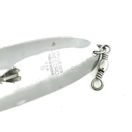 Pflueger Record Lepel, Nikkel, 20g, Weedless, #7116