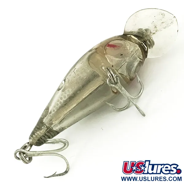 Bomber Model A Crankbait, Grijs, 9g, Honingraatpatroon, #7146