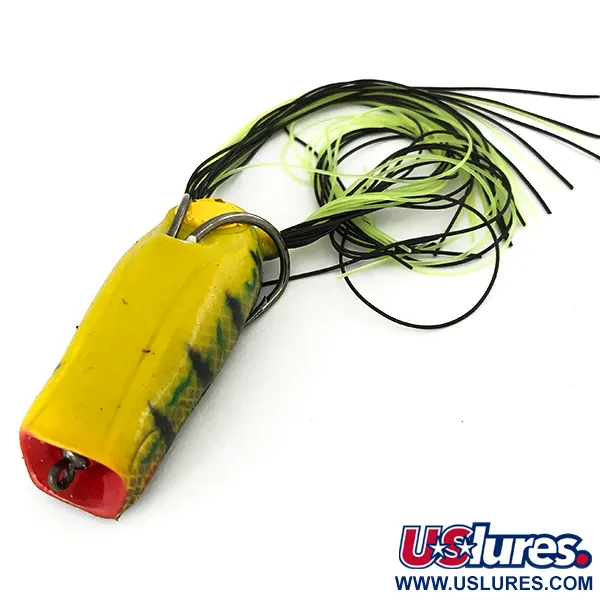 SPRO Dean Rojas Bronzeye Frog Popper, Baars, 14g, Double Hook, #7148