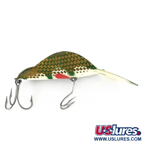 Buck Perry Spoonplug, Wit/Groen/Rood, 21g, Structuurvissen, #7152