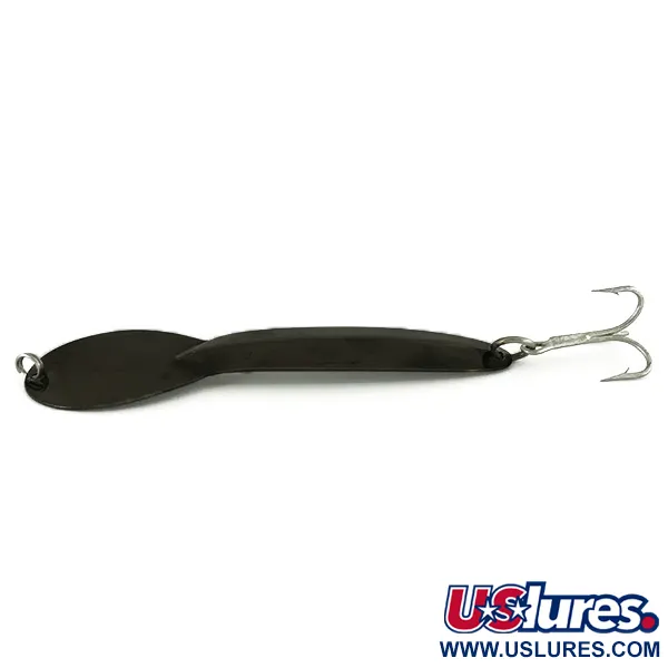 Luhr Jensen Loco Troll Lepel, Zwart, 14g, Vintage USA, #7153