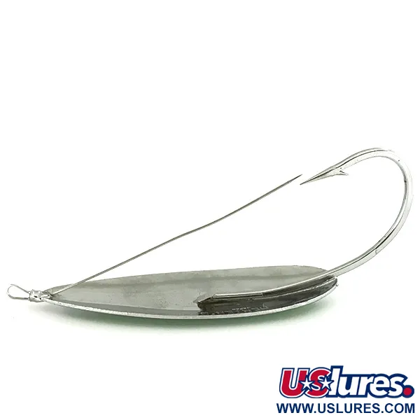 Herter's Olson Minnow Wiervrije Lepel, Nikkel/Groen, 31g, #7160