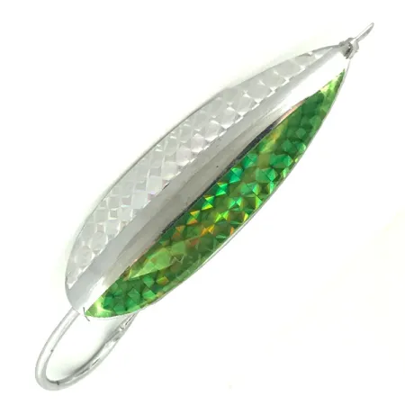 Herter's Olson Minnow Wiervrije Lepel, Nikkel/Groen, 31g, #7160