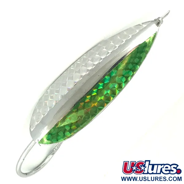 Herter's Olson Minnow Wiervrije Lepel, Nikkel/Groen, 31g, #7160