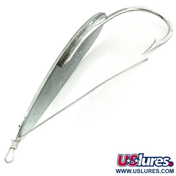 Herter's Olson Minnow Wiervrije Lepel, Nikkel/Groen, 31g, #7160