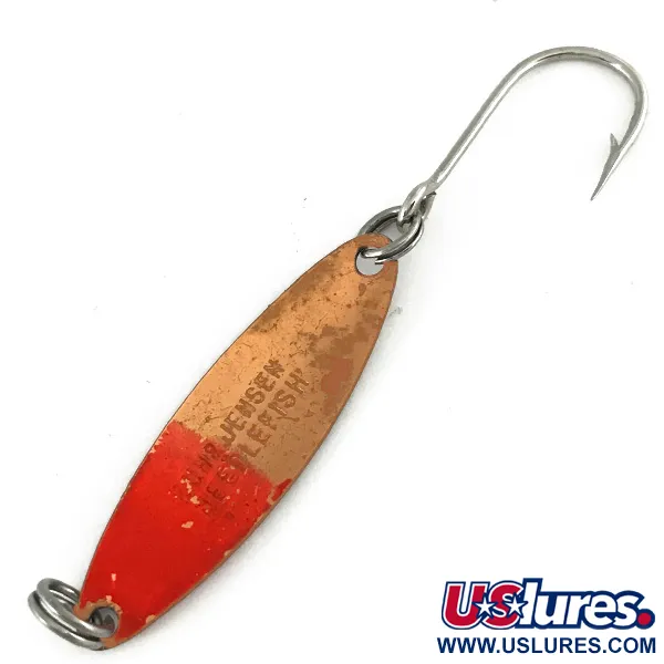 Luhr Jensen Needlefish 1 UV, 2g, Koper / Red UV Glow, Lepel #7185