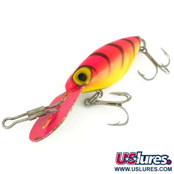 Storm Hot'N Tot Thin Fin UV Plug, Hot Tiger, 6.5g, Metalen Duiklip, #7216