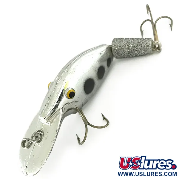 Eppinger Sparkle Tail Gelede plug, Zilver, 10g, Glitterstaart, #7223