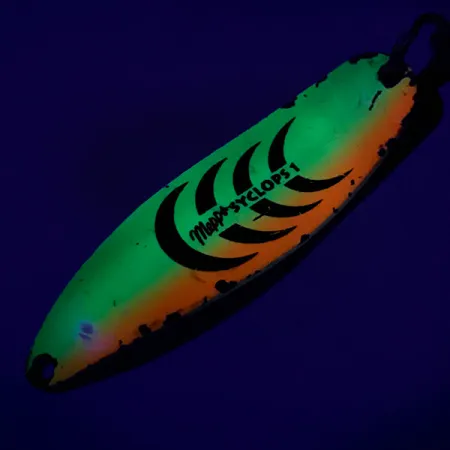 Mepps Syclops 1 UV Lepel, Fire Tiger, 12g, UV-reactief, #7230