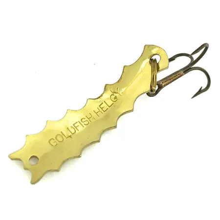 Al's Goldfish Goldfish Helgy Lepel, Goud / Rode Ogen, 4.5g, #7244