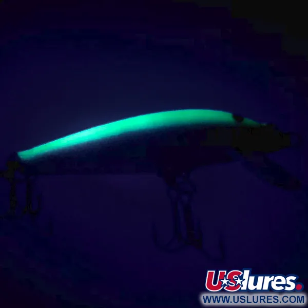 Rapala Original Floater F7 Plug, Glow Chartreuse, 4g, Balsa, #7247