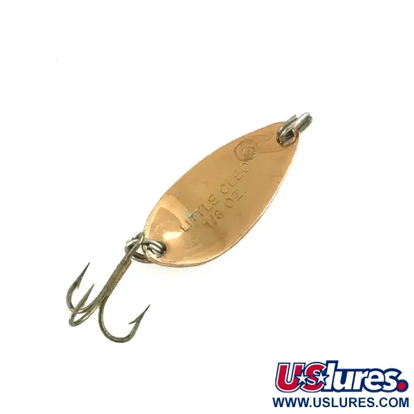 Acme Little Cleo Lepel, Koper / Donkerrood, 3,5g, Gebogen Body, #7260