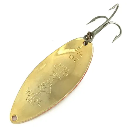 Seneca Little Cleo Lepel, Rood/Wit/Goud, 21g, Hula Girl, #7267