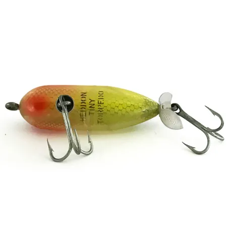 Heddon Tiny Torpedo Oppervlaktelaas, Pike / Red, 7g, Propeller, #7271