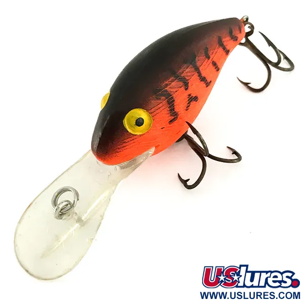 Rebel Deep Wee R Crankbait, Tiger (Red), 10.5g, Diepduikend, #7273
