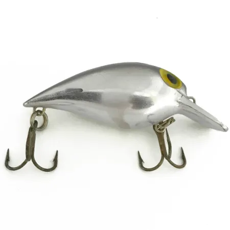 Storm Short Wart Plug, Mirror Silver, 8g, Pre-Rapala, #7279